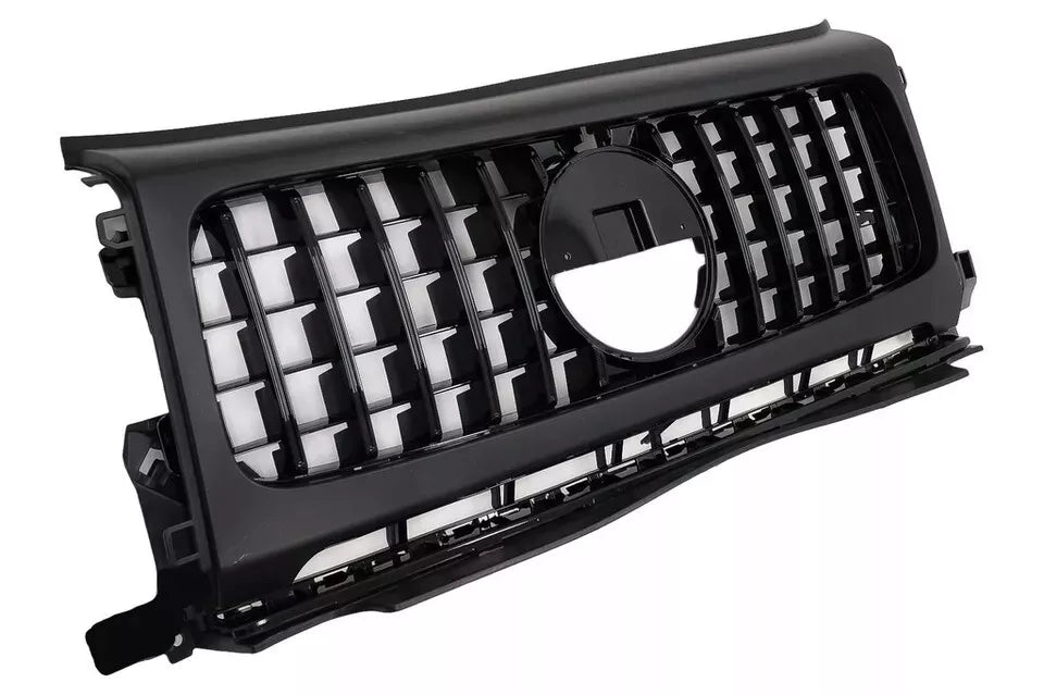 ✨Griglia anteriore PANAMERICANA GT nera lucida Mercedes Classe G Wagon W464 G63✨