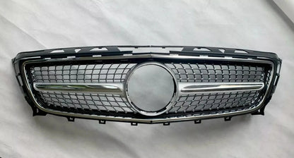 ✨Griglia Mercedes CLS Classe W218 in stile AMG DIAMOND nera lucida 11-14✨