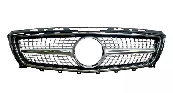✨Griglia Mercedes CLS Classe W218 in stile AMG DIAMOND nera lucida 11-14✨