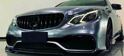 ✨Griglia nera lucida PANAMERICANA GT GTR per Mercedes Classe E W212 13-16✨