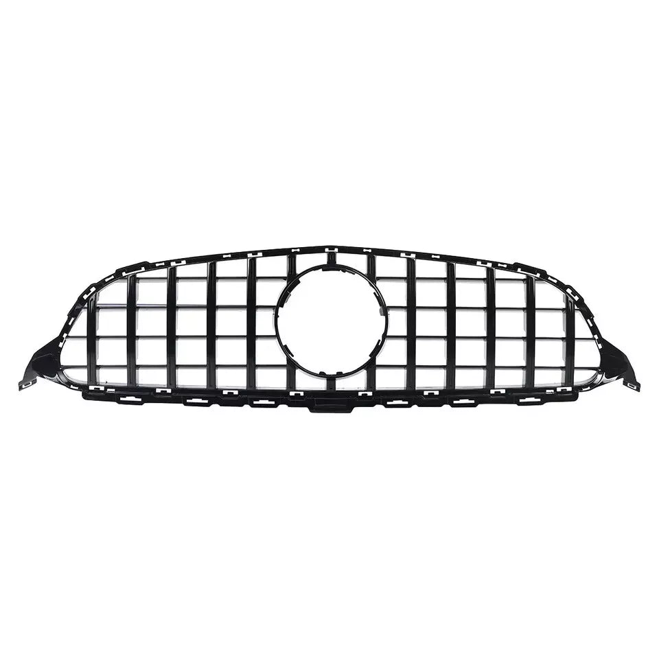 ✨Griglia nera lucida PANAMERICANA GT GTR per Mercedes Classe C W205 14-18✨