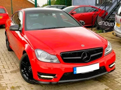 ✨Griglia stile AMG nera lucida per Mercedes Classe C W204 C204 S204 07-14✨