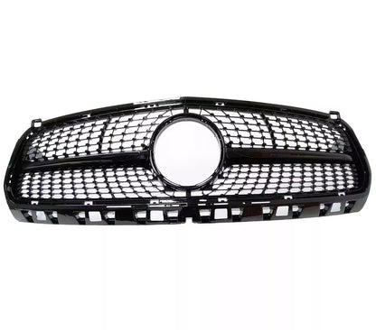 ✨Griglia anteriore Mercedes Classe A W176 in stile AMG DIAMOND nera lucida13-15✨