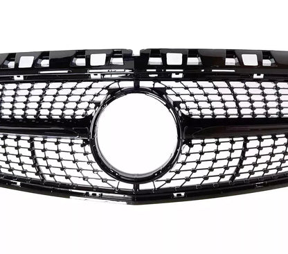 ✨Griglia anteriore Mercedes Classe A W176 in stile AMG DIAMOND nera lucida13-15✨