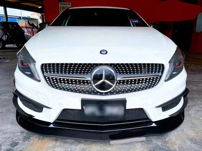 ✨Griglia anteriore Mercedes Classe A W176 in stile AMG DIAMOND nera lucida13-15✨