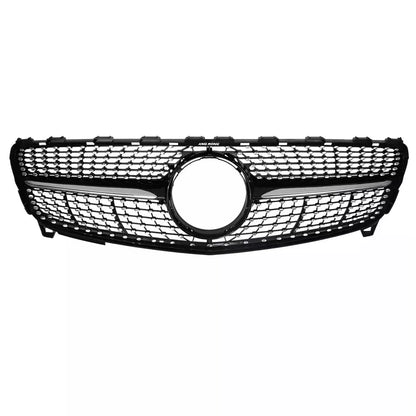 ✨Griglia anteriore Mercedes Classe A W176 in stile AMG DIAMOND nera lucida16-18✨