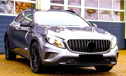 ✨Griglia nera lucida PANAMERICANA GT GTR per Mercedes GLA Classe X156 17-19✨