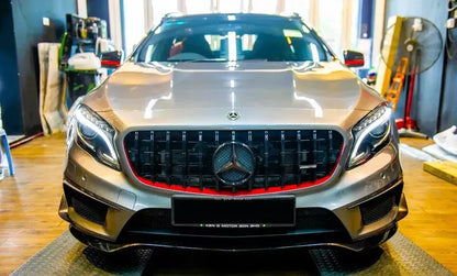 ✨Griglia nera lucida PANAMERICANA GT GTR per Mercedes GLA Classe X156 17-19✨