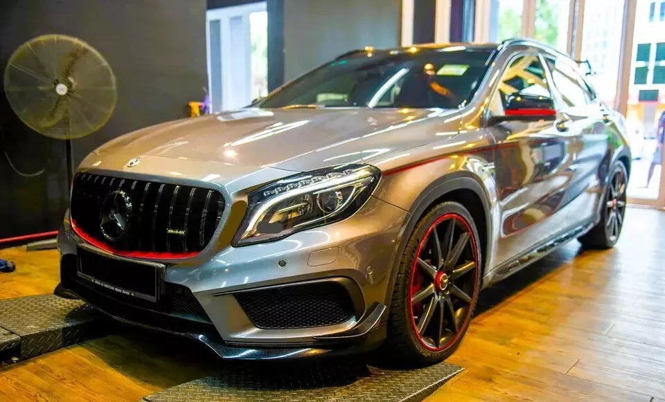 ✨Griglia nera lucida PANAMERICANA GT GTR per Mercedes GLA Classe X156 17-19✨