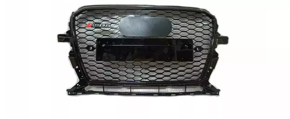 ✨Griglia Audi RSQ5 Style Q5 SQ5 Griglia a nido d'ape nera lucida 13-16✨