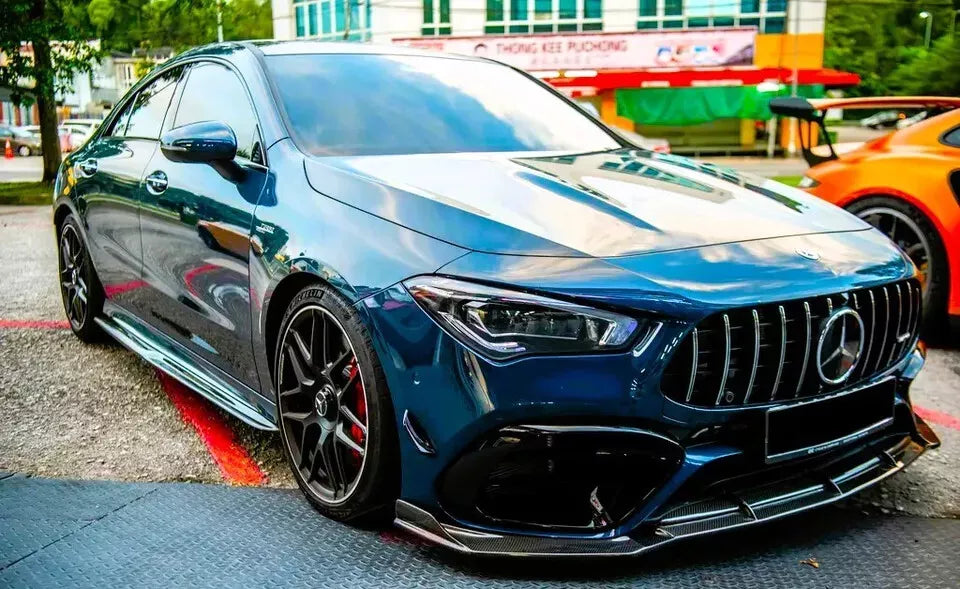 ✨Griglia anterior PANAMERICANA GT nera lucida Mercedes Classe CLA W118 AMG Line✨