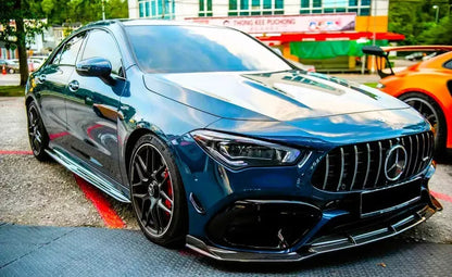 ✨Griglia anterior PANAMERICANA GT nera lucida Mercedes Classe CLA W118 AMG Line✨