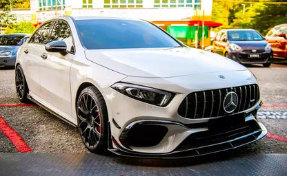 ✨Griglia anteriore PANAMERICANA GT nera lucida Mercedes Classe A W177 A45 AMG Line✨
