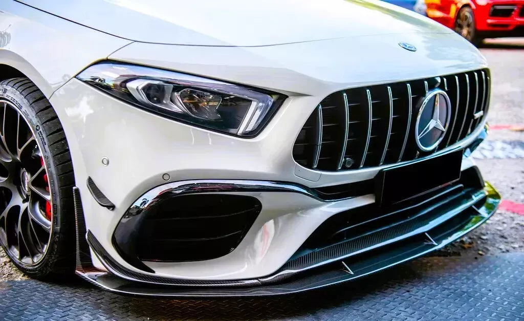 ✨Griglia anteriore PANAMERICANA GT nera lucida Mercedes Classe A W177 A45 AMG Line✨