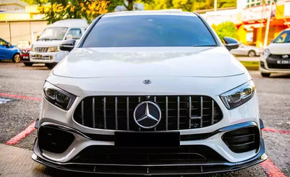 ✨Griglia anteriore PANAMERICANA GT nera lucida Mercedes Classe A W177 A45 AMG Line✨