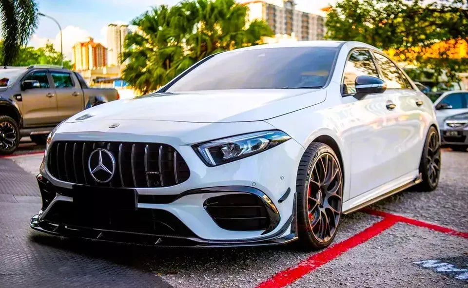 ✨Griglia anteriore PANAMERICANA GT nera lucida Mercedes Classe A W177 A45 AMG Line✨