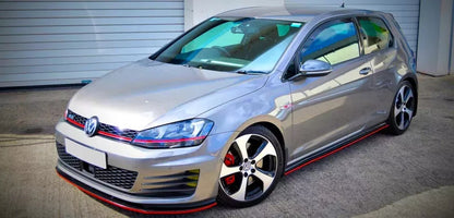 ✨Griglia in stile VW Golf MK7 GTI, griglia a nido d'ape nera opaca, 2013-16✨