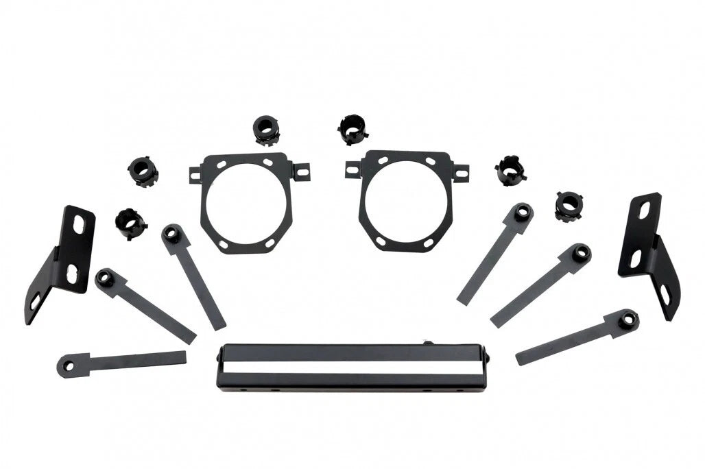 1860⭐PARAURTI ANTERIORE ADATTO PER JEEP WRANGLER JL 2018+ LOOK ⭐