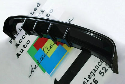 0062🔥DIFFUSORE PER AUDI A3 S3 8P 08-12 SOTTO PARAURTI RS3 NERO LUCIDO ABS🔥