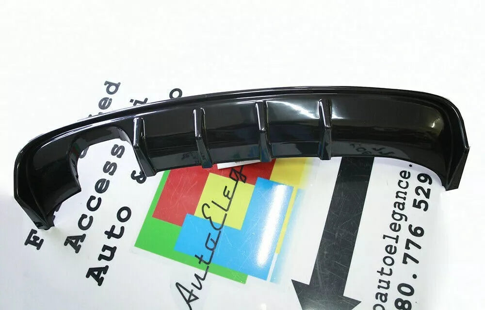 0062🔥DIFFUSORE PER AUDI A3 S3 8P 08-12 SOTTO PARAURTI RS3 NERO LUCIDO ABS🔥