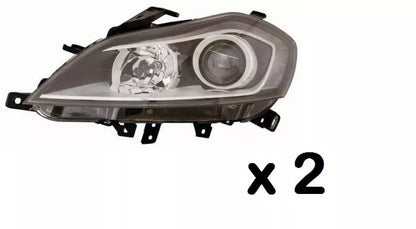 🔥COPPIA FARI ANTERIORI DX + SX PER LANCIA DELTA (2008 IN POI) ATTACCO H7/H7🔥