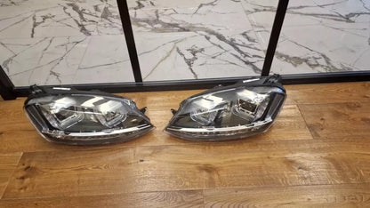 ⭐2063 FARI ANTERIORI ADATTO PER VW GOLF 7 2012-2017 LED⭐