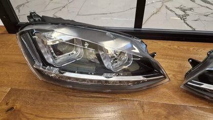 ⭐2063 FARI ANTERIORI ADATTO PER VW GOLF 7 2012-2017 LED⭐