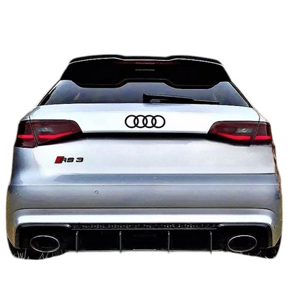 💕 Diffusore Posteriore Blade Style Audi RS3 8V Hatchback 2017–20 A3 S3 TFSI 💕