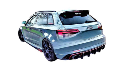 💕 Diffusore Posteriore Blade Style Audi RS3 8V Hatchback 2017–20 A3 S3 TFSI 💕