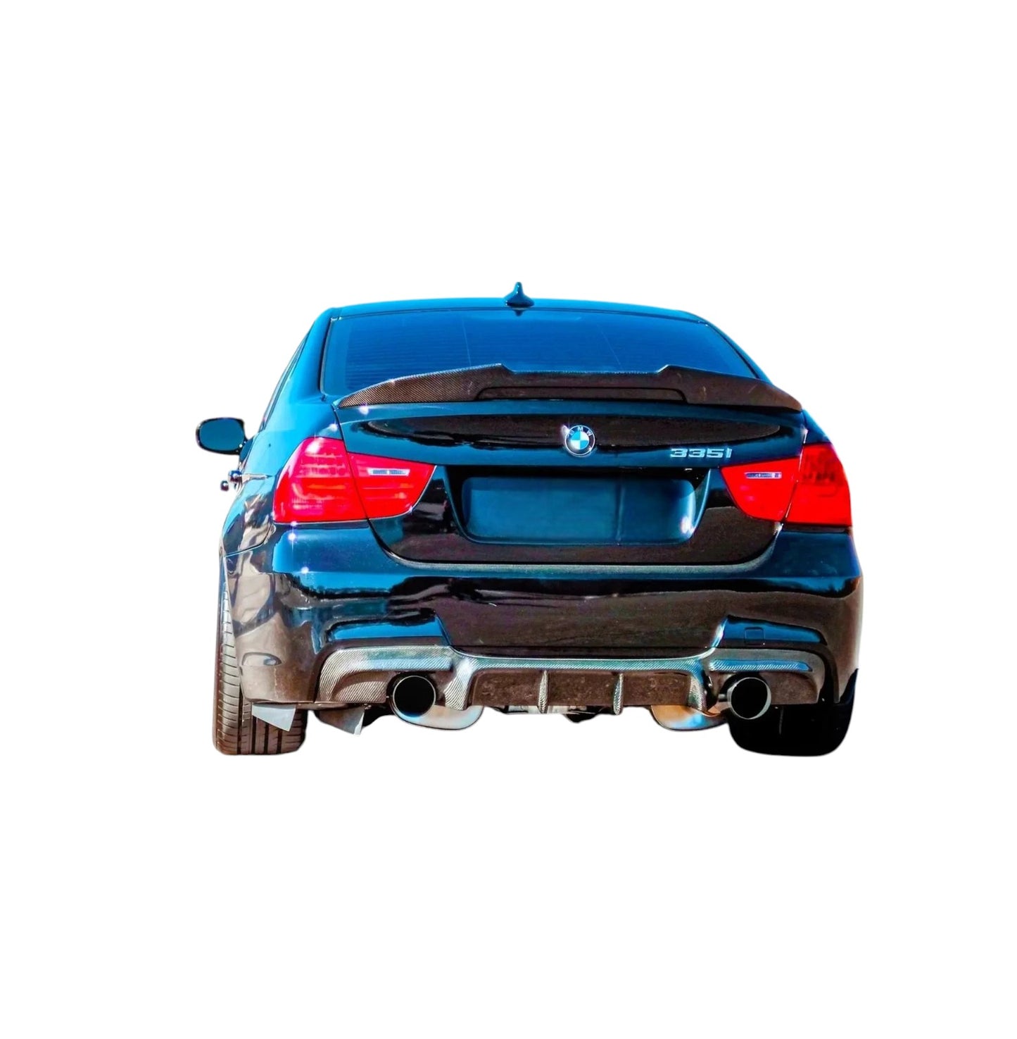 💕 Spoiler Ducktail PSM Nero Lucido BMW Serie 3 E90 M3 Berlina 2005–2012 💕