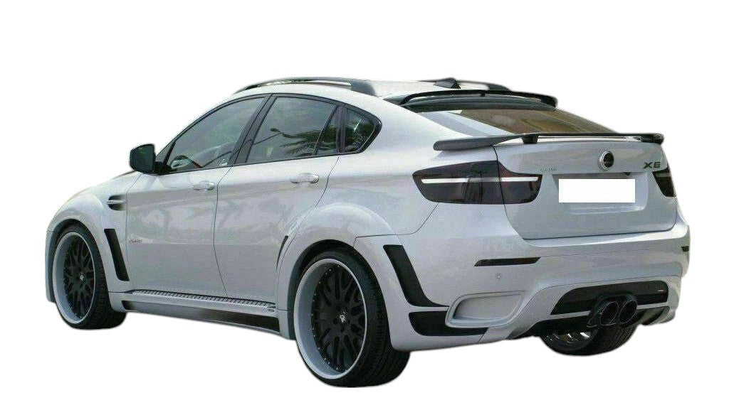 💕 Spoiler Tetto Posteriore Nero Lucido BMW X6 E71 X6M 2008–2015 Roof Wing 💕