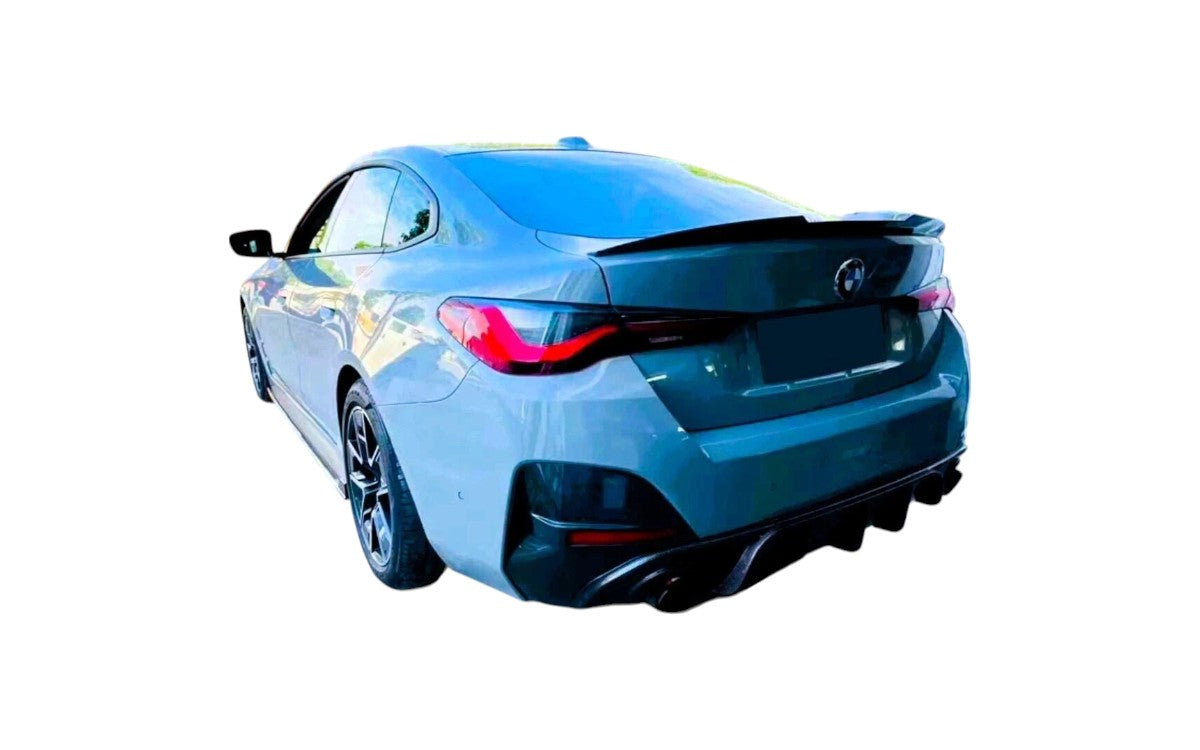 💕 Spoiler Posteriore M4 Style Nero Lucido BMW Serie 4 G26 Gran Coupé 💕