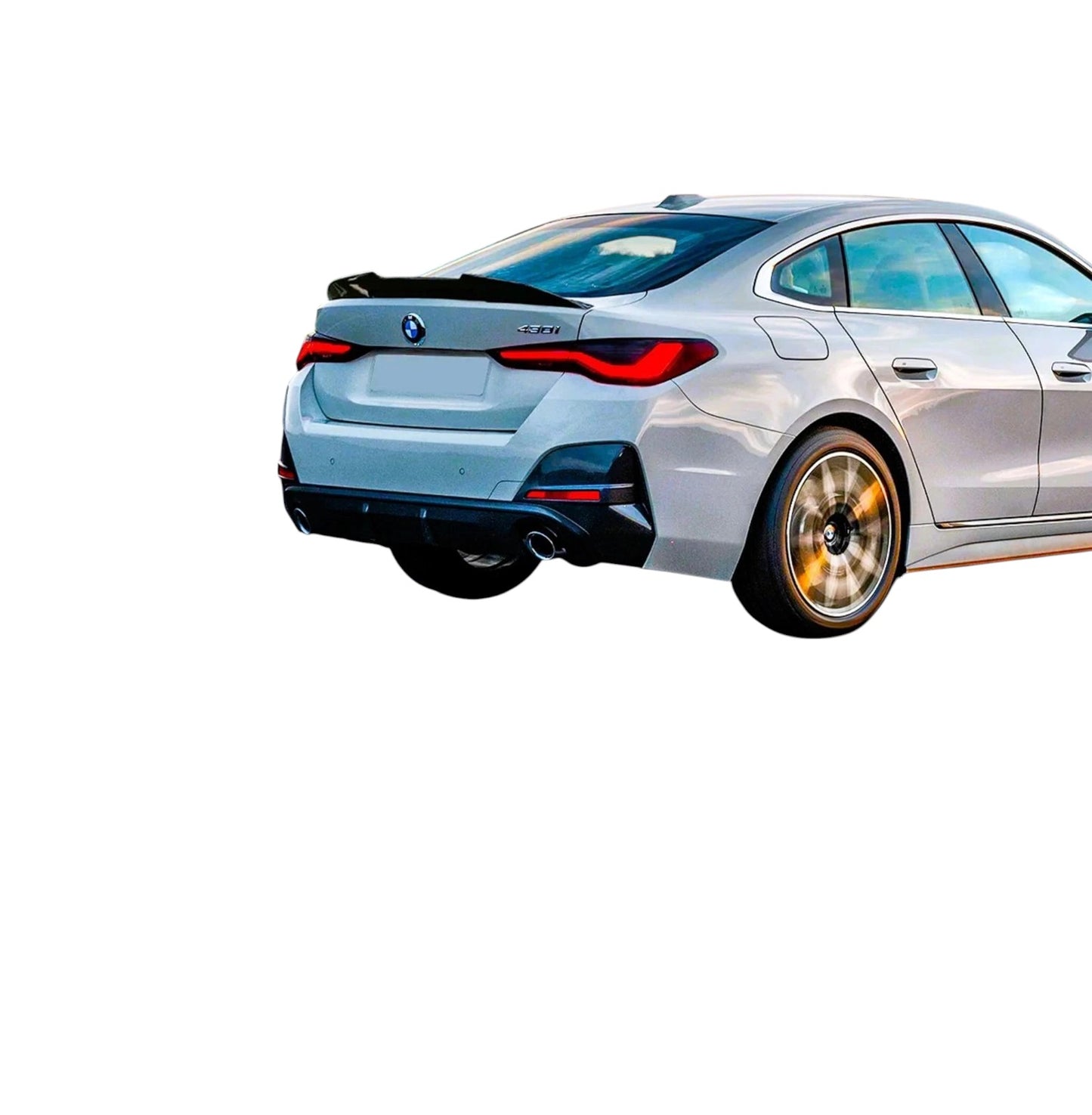 💕 Spoiler Posteriore PSM Style Nero Lucido BMW Serie 4 G26 Gran Coupé 💕