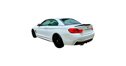 💕 Spoiler Posteriore M4 Style Nero Lucido BMW Serie 4 Cabrio F33 2013–2020 💕