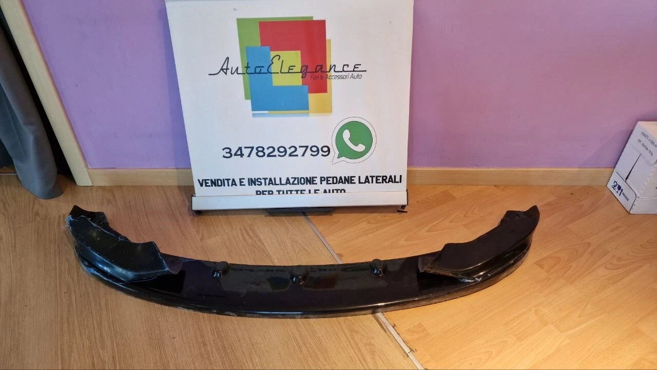 1188🔥SOTTO PARAURTI ADATTO PER BMW SERIE 4 F32 F33 F36 MSPORT NERO LUCIDO🔥