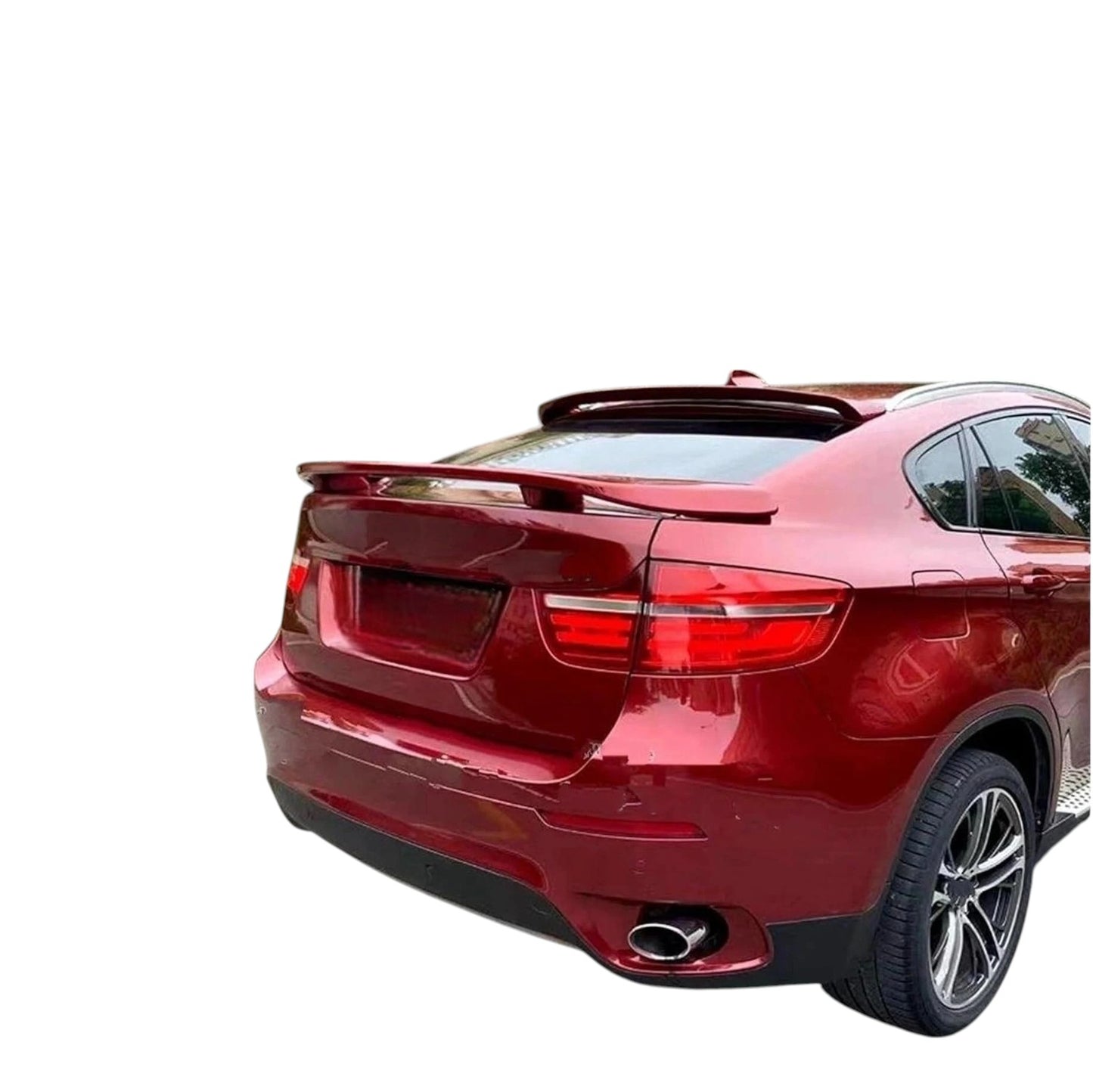 💕Spoiler Tetto Nero Lucido per BMW X6 E71 X6M 2008–2015 | Estensione Sportiva💕