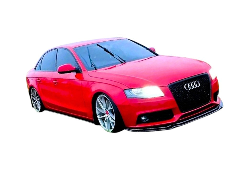 💕Splitter Anteriore Nero Lucido Audi A4 S4 B8 S-Line 2008–2012 | Lip Sportivo💕