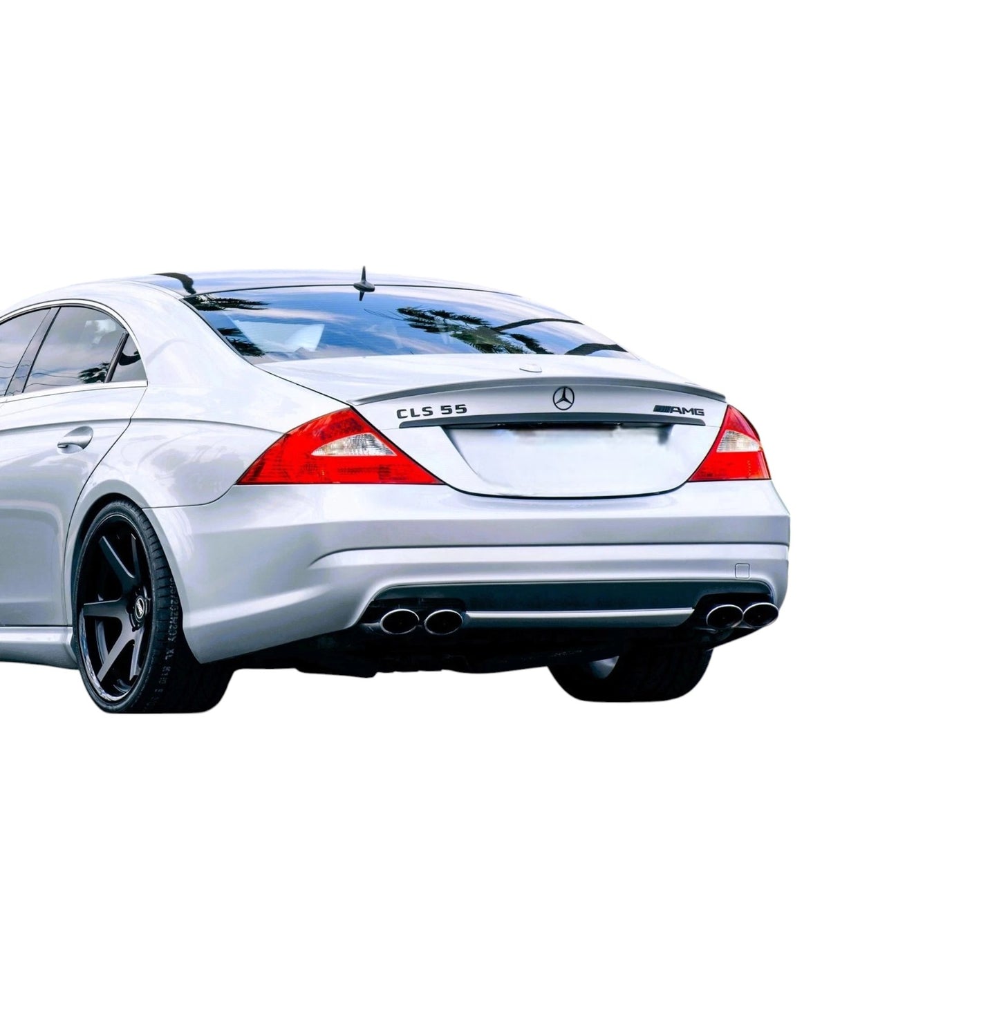 💕 Spoiler Posteriore Nero Lucido per Mercedes CLS W219 2003–2010 💕
