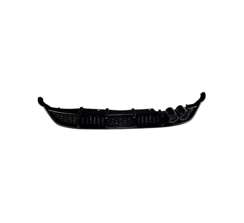 💕 Diffusore Posteriore Nero Lucido Stile GTI per VW Polo MK6 2017–2021 💕