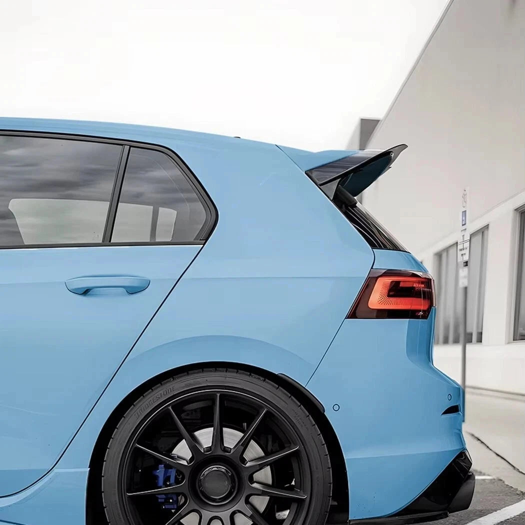 💕 Spoiler Tetto Nero Lucido Add-On per VW Golf MK8 R GTI GTD CS Clubsport 💕