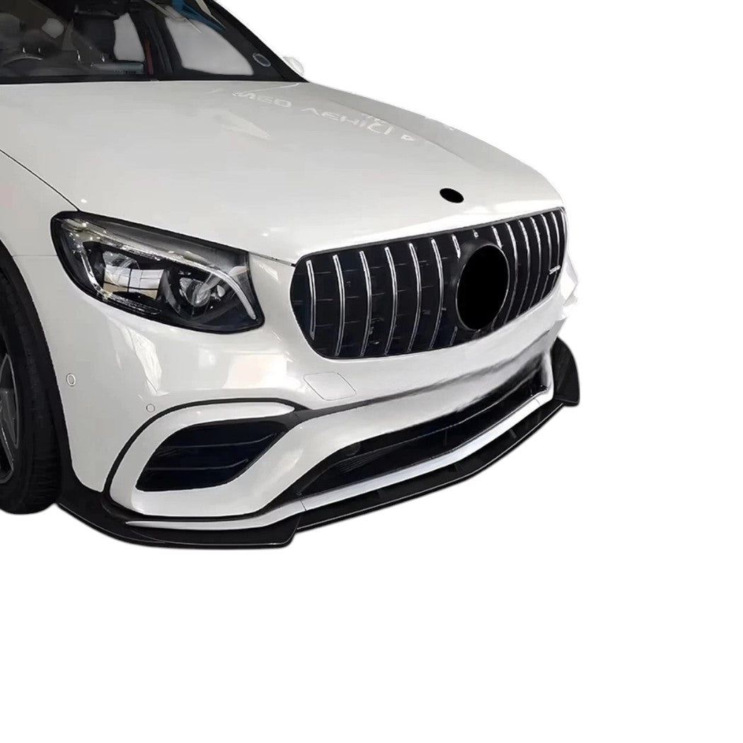 💕 Splitter Anteriore Nero Lucido per Mercedes GLC63 AMG W253 Pre-Facelift 💕