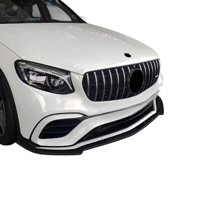 💕 Splitter Anteriore Nero Lucido per Mercedes GLC63 AMG W253 Pre-Facelift 💕