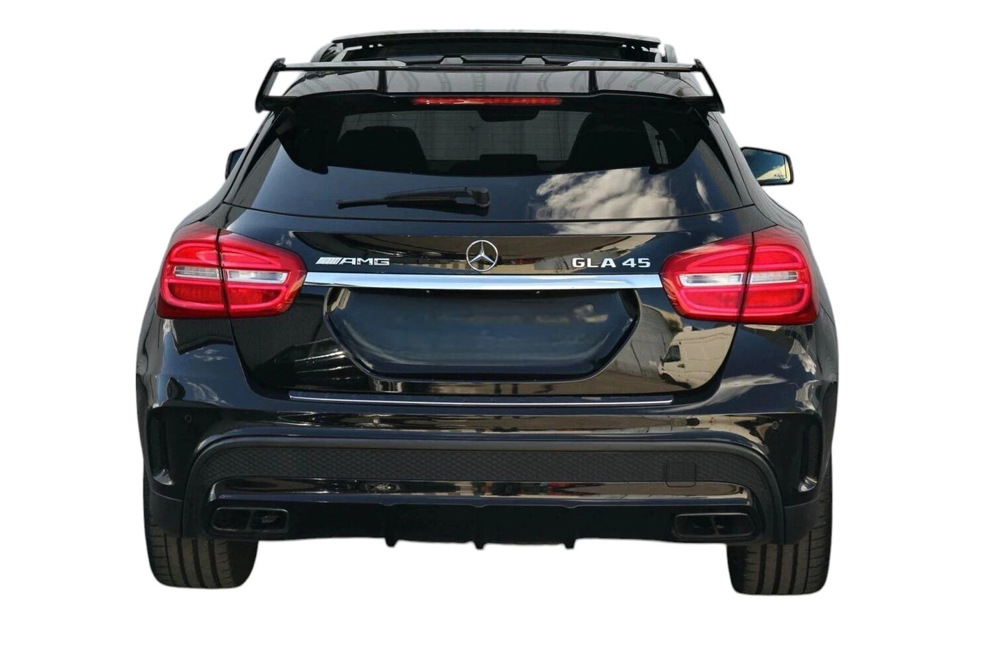 💕 Spoiler Tetto Nero Lucido AMG Style per Mercedes GLA X156 2013–2020 💕