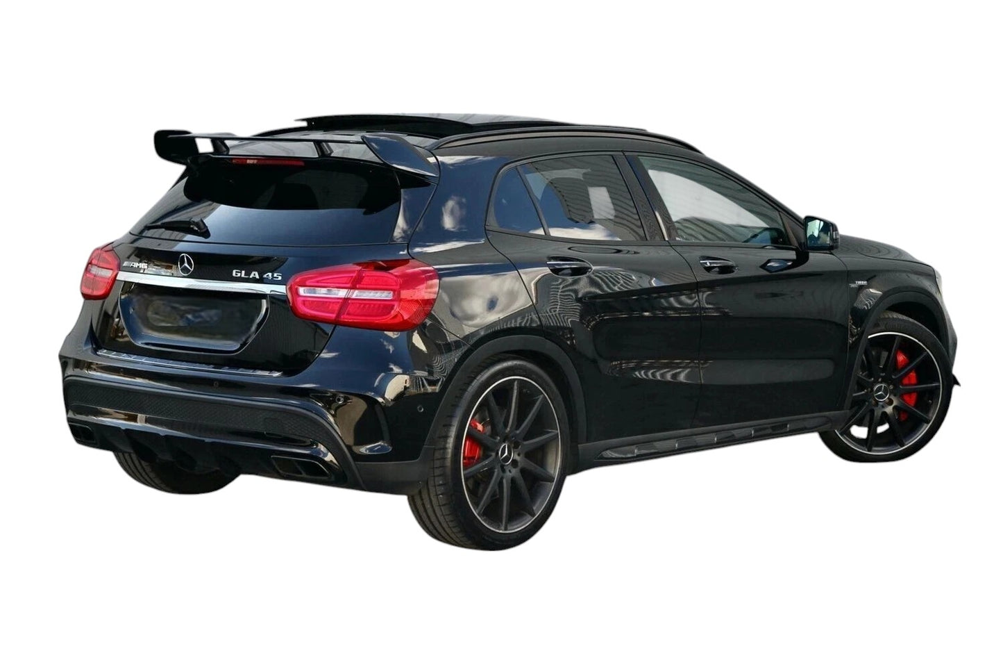💕 Spoiler Tetto Nero Lucido AMG Style per Mercedes GLA X156 2013–2020 💕