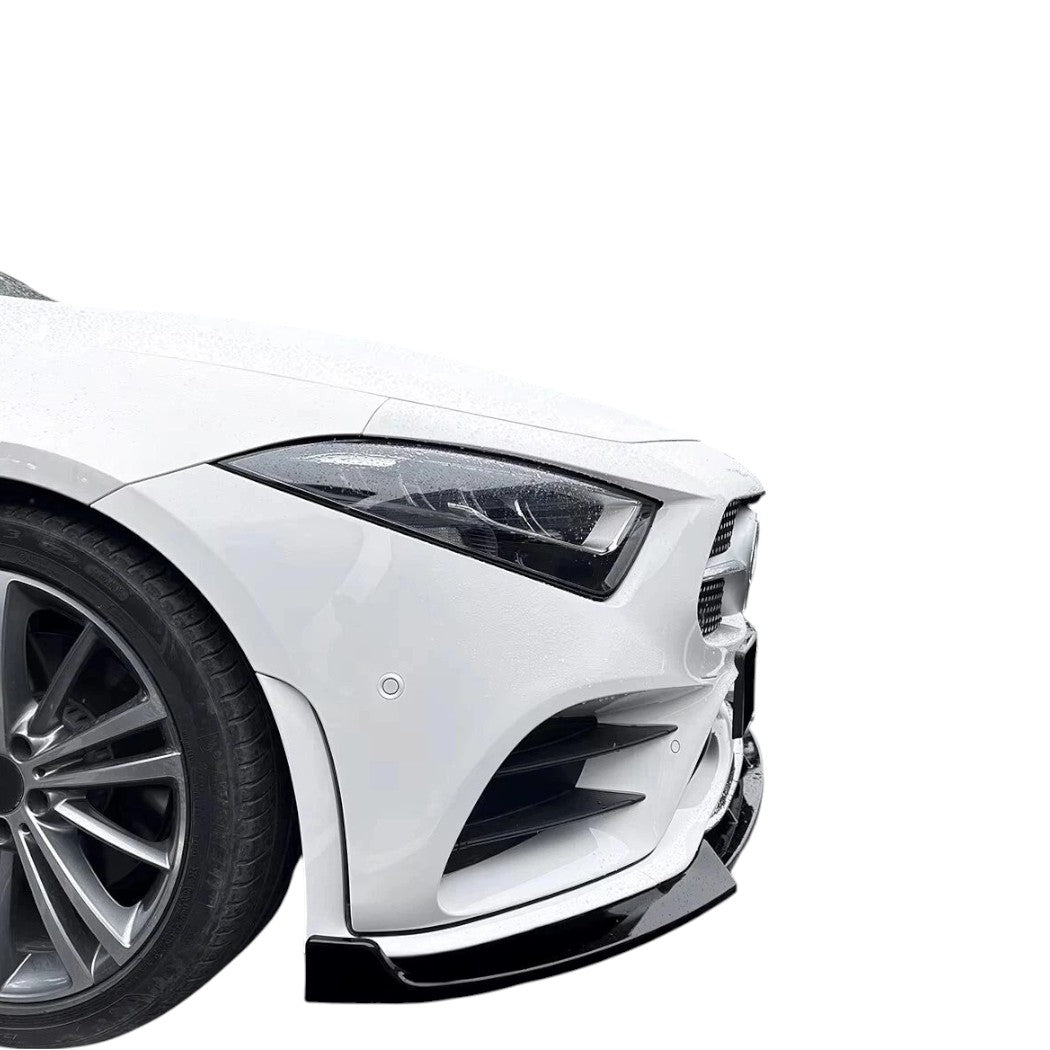 💕 Splitter Anteriore Nero Lucido per Mercedes CLS W257 AMG Line 2018–2023 💕
