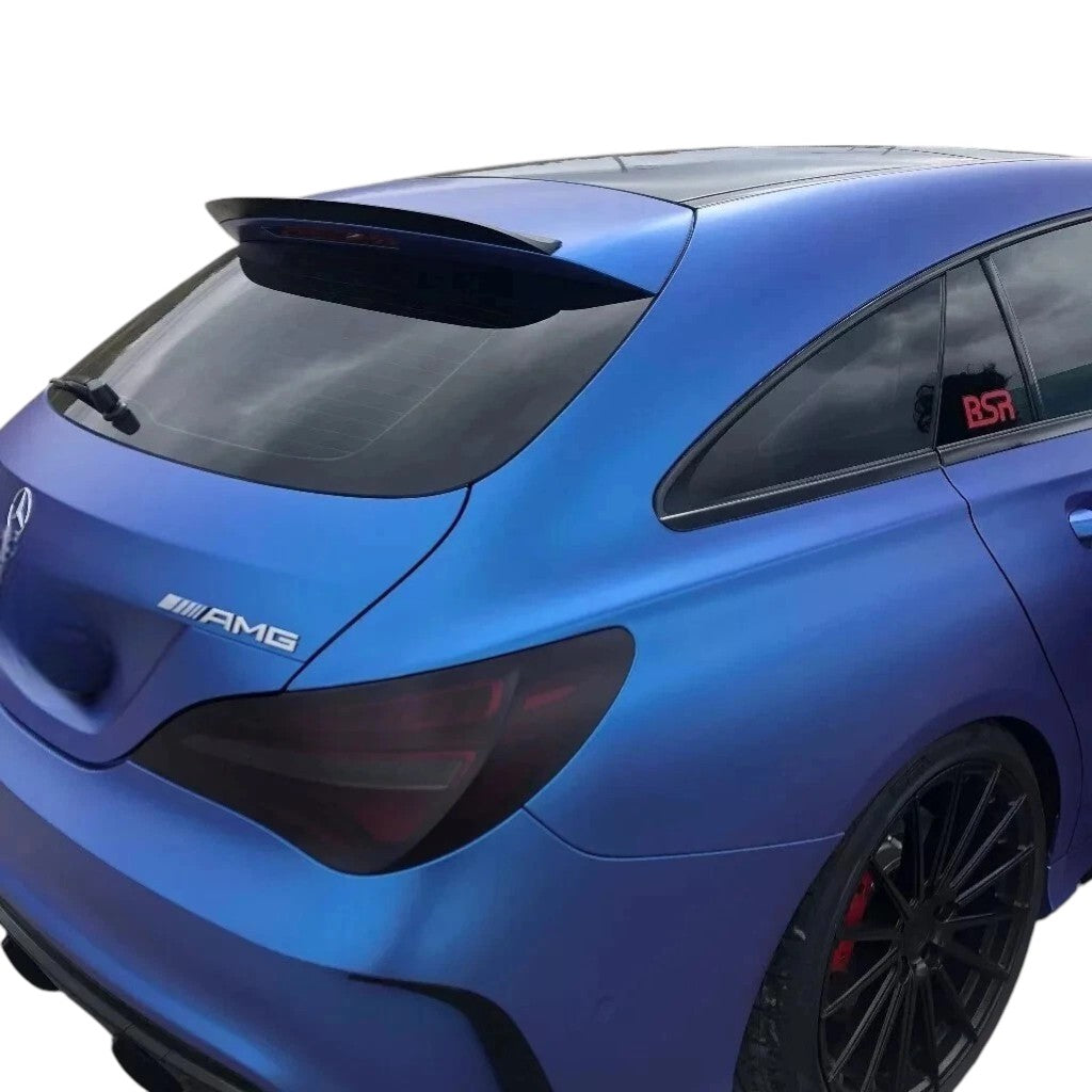 💕 Spoiler Tetto Nero Lucido per Mercedes CLA X117 Shooting Brake 2015–2019 💕