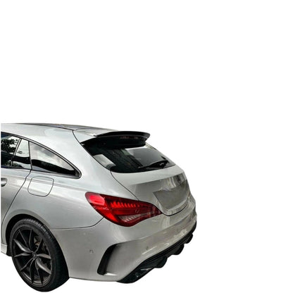 💕 Spoiler Tetto Nero Lucido per Mercedes CLA X117 Shooting Brake 2015–2019 💕