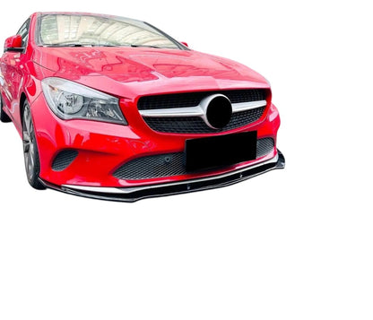 💕 Splitter Anteriore Nero Lucido per Mercedes CLA W117 Base 2017–2019 💕