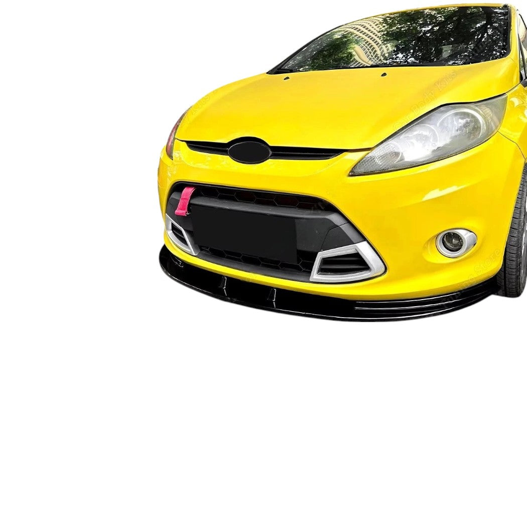 💕 Splitter Anteriore Nero Lucido per Ford Fiesta MK7 2012–2017 | Look Sport 💕