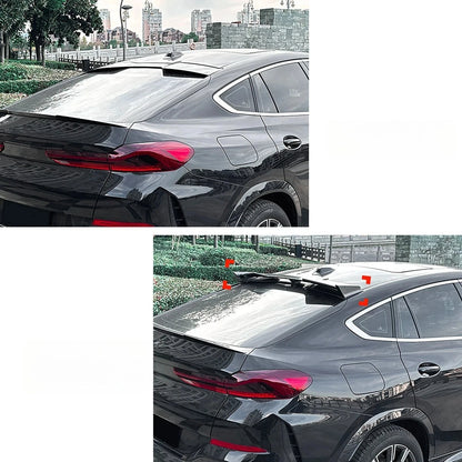 💕 Spoiler Tetto Nero Lucido per BMW X4 G02 / X4M M Sport 2018+ | Body Kit 💕
